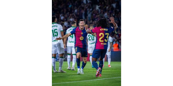 Barcelonan vakauttava voima, Puolan superkeskihyökkääjä Lewandowski